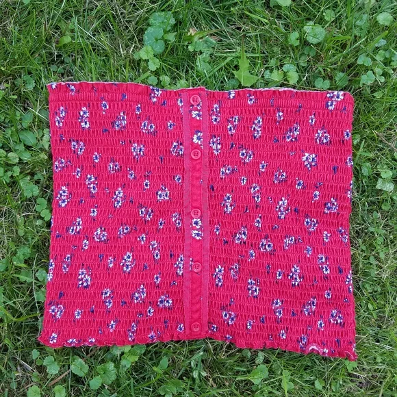 🦉2/$15🦉Summer Tube Top - Picture 2 of 8